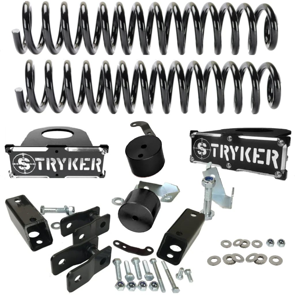 2.5 F250 F350 Coil Leveling Kit for 2005 to 2026 SUPER DUTY