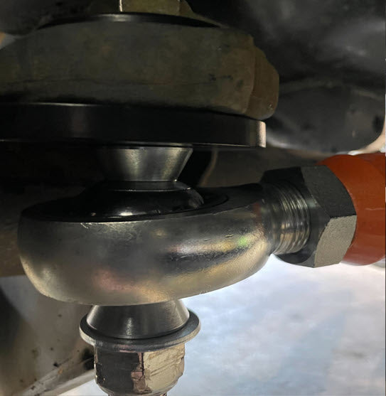 F450 F550 0-12" Lift Height Adjustable Track Bar with Heim Joints for 2023 to 2024
