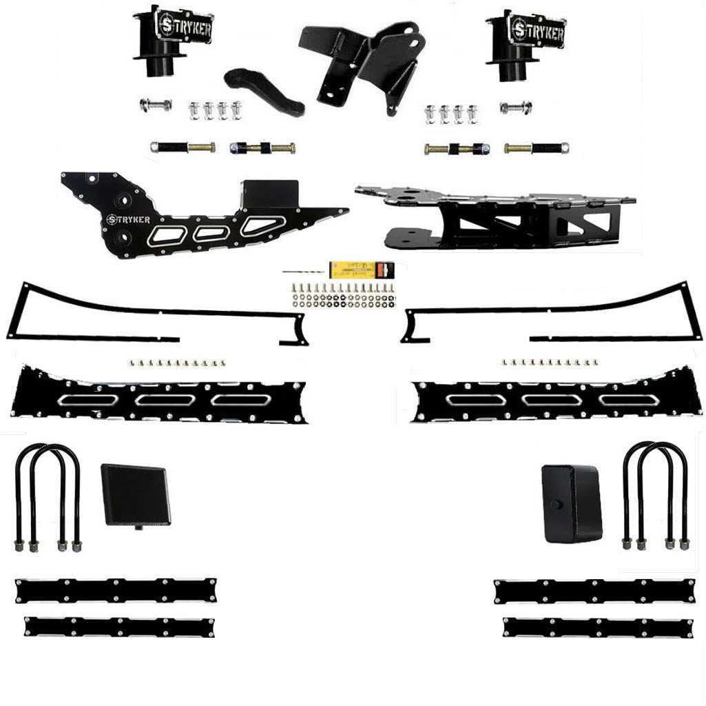 4" RAM 3500 Radius Arm Badged LIFT KIT 2019 TO 2025 DODGE RAM HEAVY DUTY