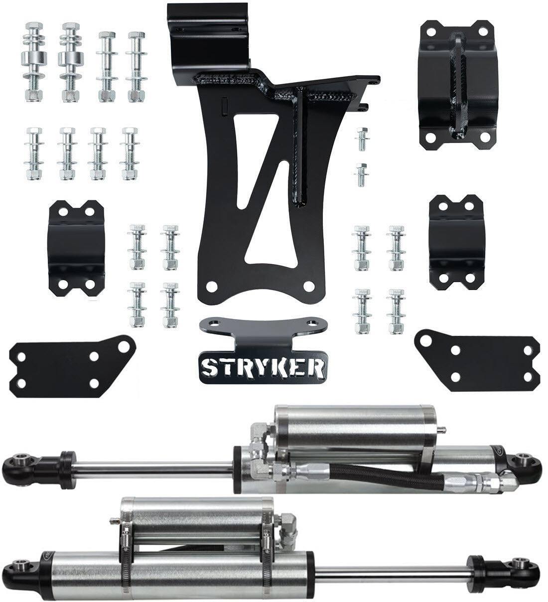 2023 to 2025 F450 F550 Super Duty Dual Steering Stabilizer - V1