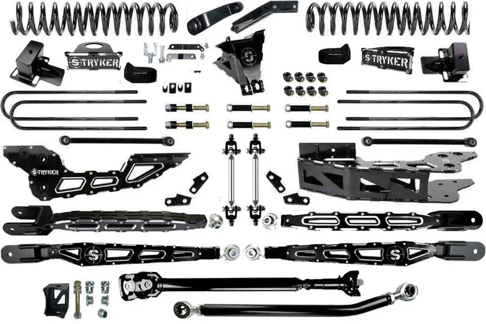 10" RAD F250 F350 4-LINK LIFT KIT 2017 to 2022 SUPER DUTY