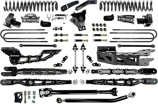 10" RAD F250 F350 4-LINK LIFT KIT 2017 to 2022 SUPER DUTY