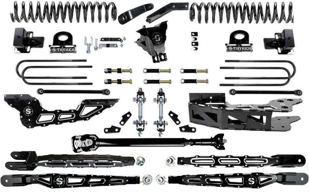 8" RAD F450 4-LINK LIFT KIT 2017-2022 SUPER DUTY