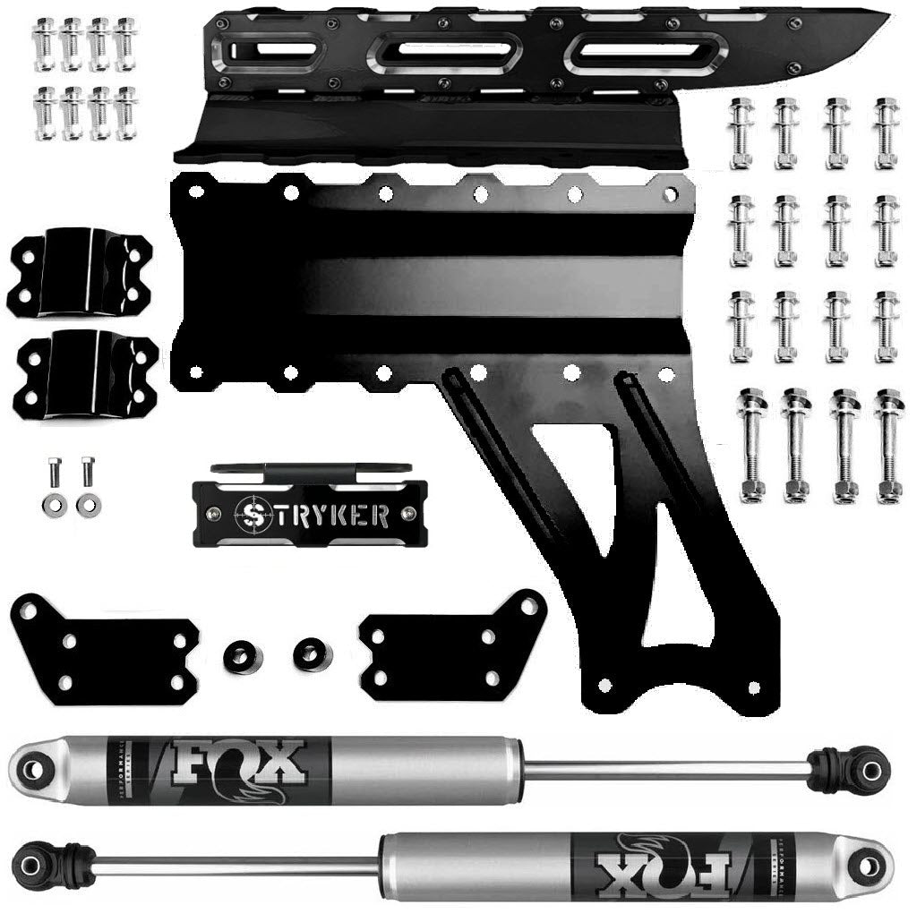 2023 to 2026 Ford F450 F550 Super Duty Mini Truss Dual Steering Stabilizer - V3