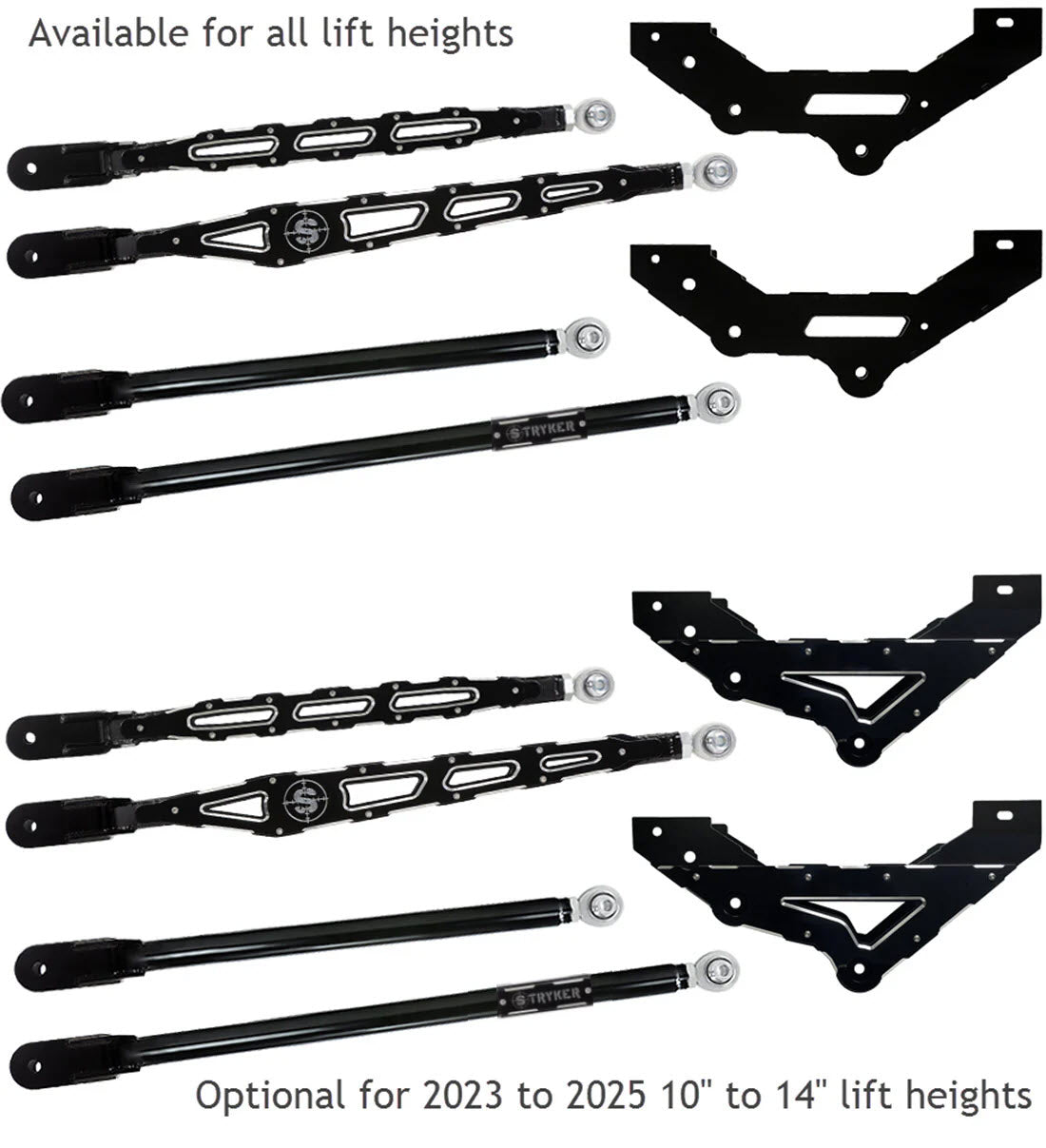 FORD 4-LINK LIFT KIT - LONG ARM F250 F350 F450 F550