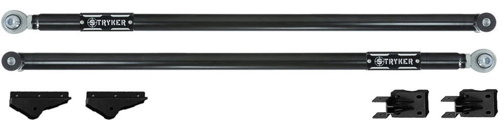 0-12" F450 Long Bed Tube Traction Bars for 2017-2026