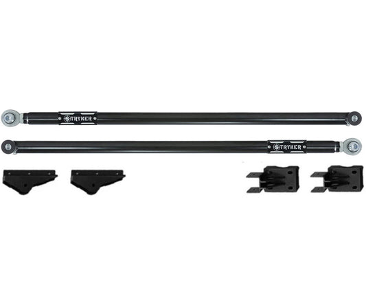 0-12" F450 Long Bed Tube Traction Bars for 2017-2026