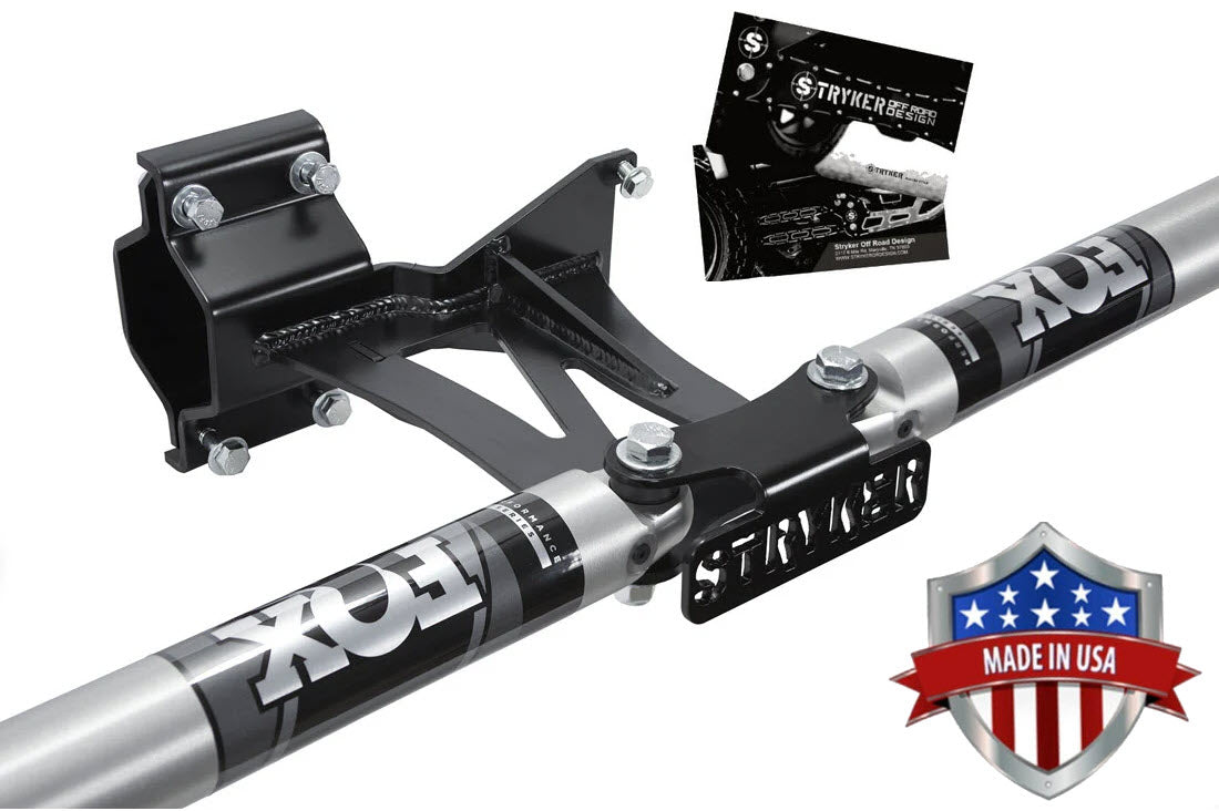 2023 to 2025 F450 F550 Super Duty Dual Steering Stabilizer - V1