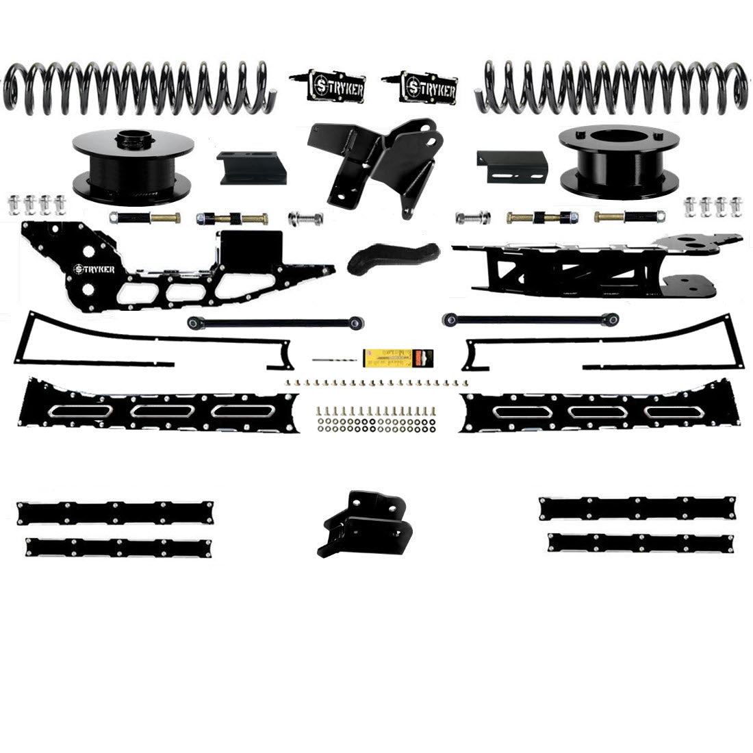 6" Ram 2500 RADIUS ARM Badged Lift Kit for 2014 TO 2018 DODGE RAM HEAVY DUTY