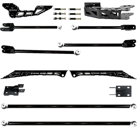 3 1/2" to 8" RAD TUBE F450 4-LINK UPGRADE KIT 2023 to 2026 SUPER DUTY