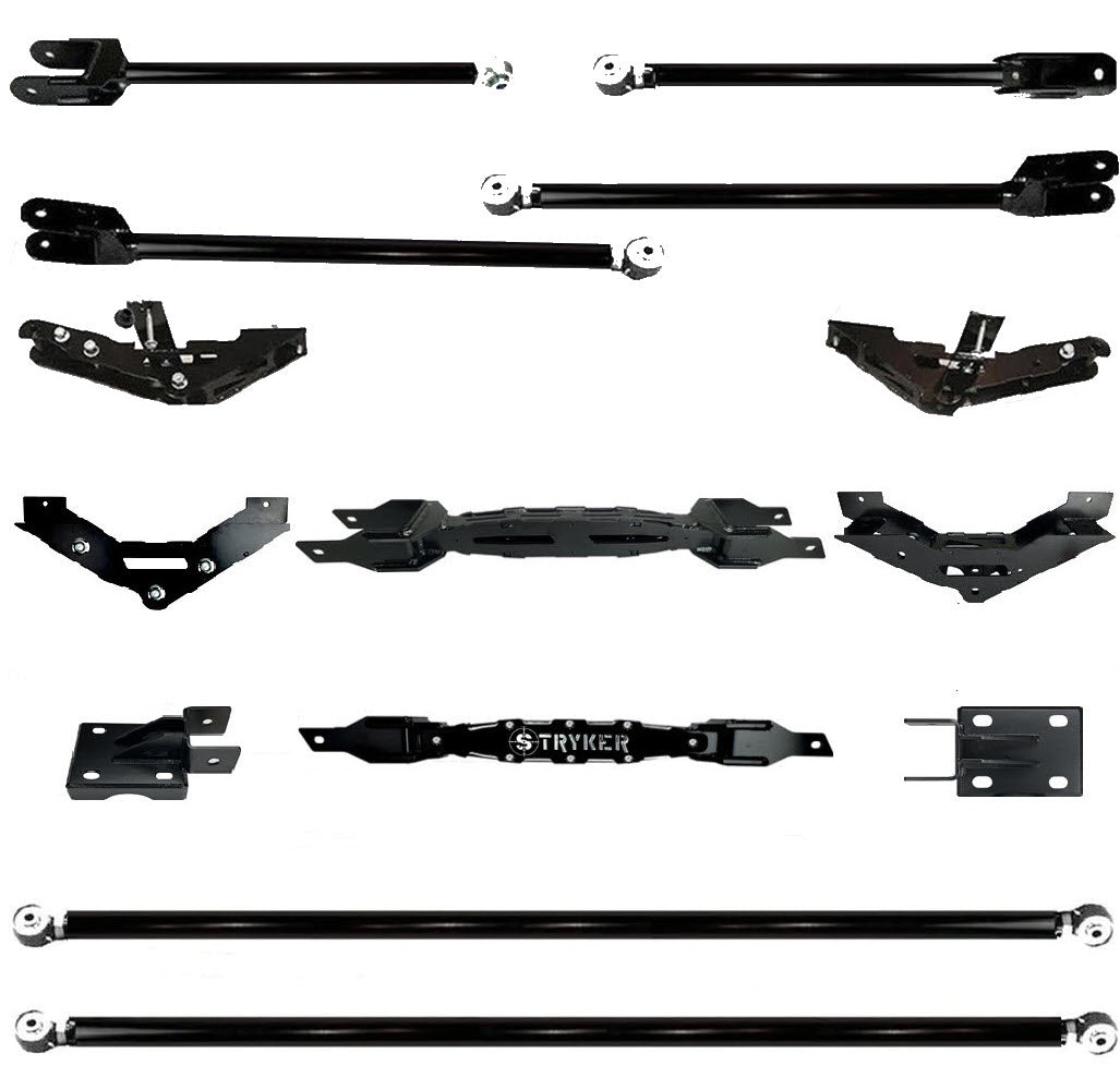 7" to 14" F450 TUBE LONG ARM 4-Link Lift Upgrade for 2023 to 2026 Super Duty