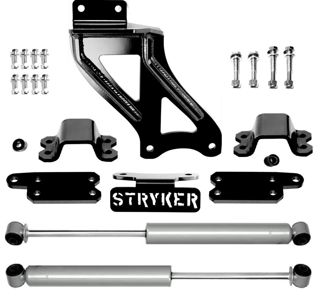 Dodge Ram Dual Steering Stabilizers for 3500 2013 to 2024 OR 2500 2014 to 2024