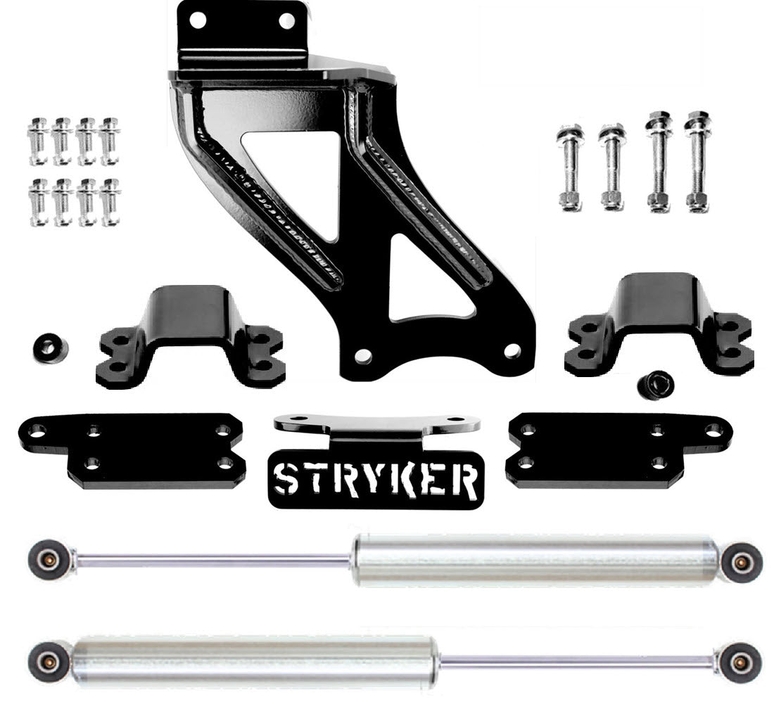 Dodge Ram Dual Steering Stabilizers for 3500 2013 to 2024 OR 2500 2014 to 2024