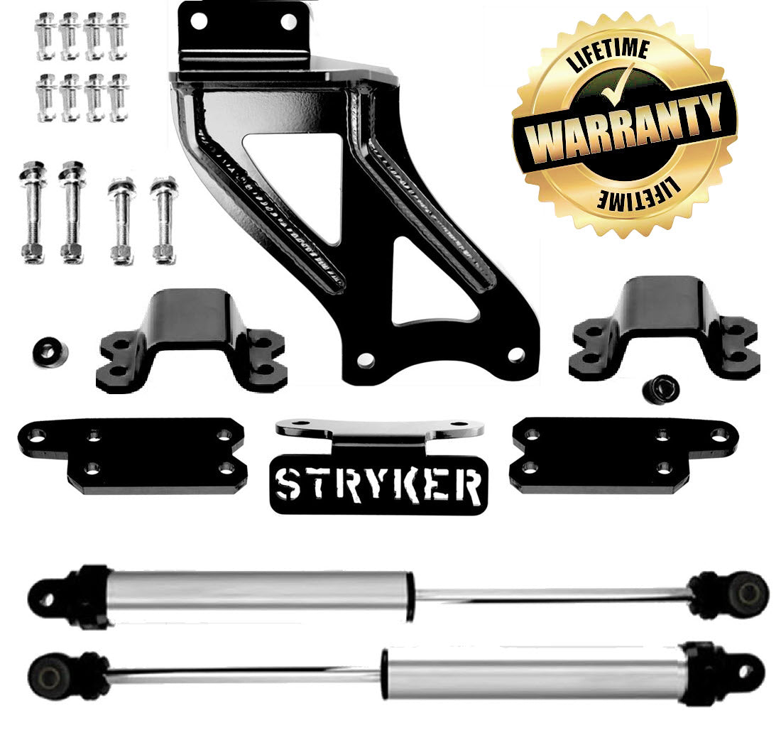 Dodge Ram Dual Steering Stabilizers for 3500 2013 to 2024 OR 2500 2014 to 2024