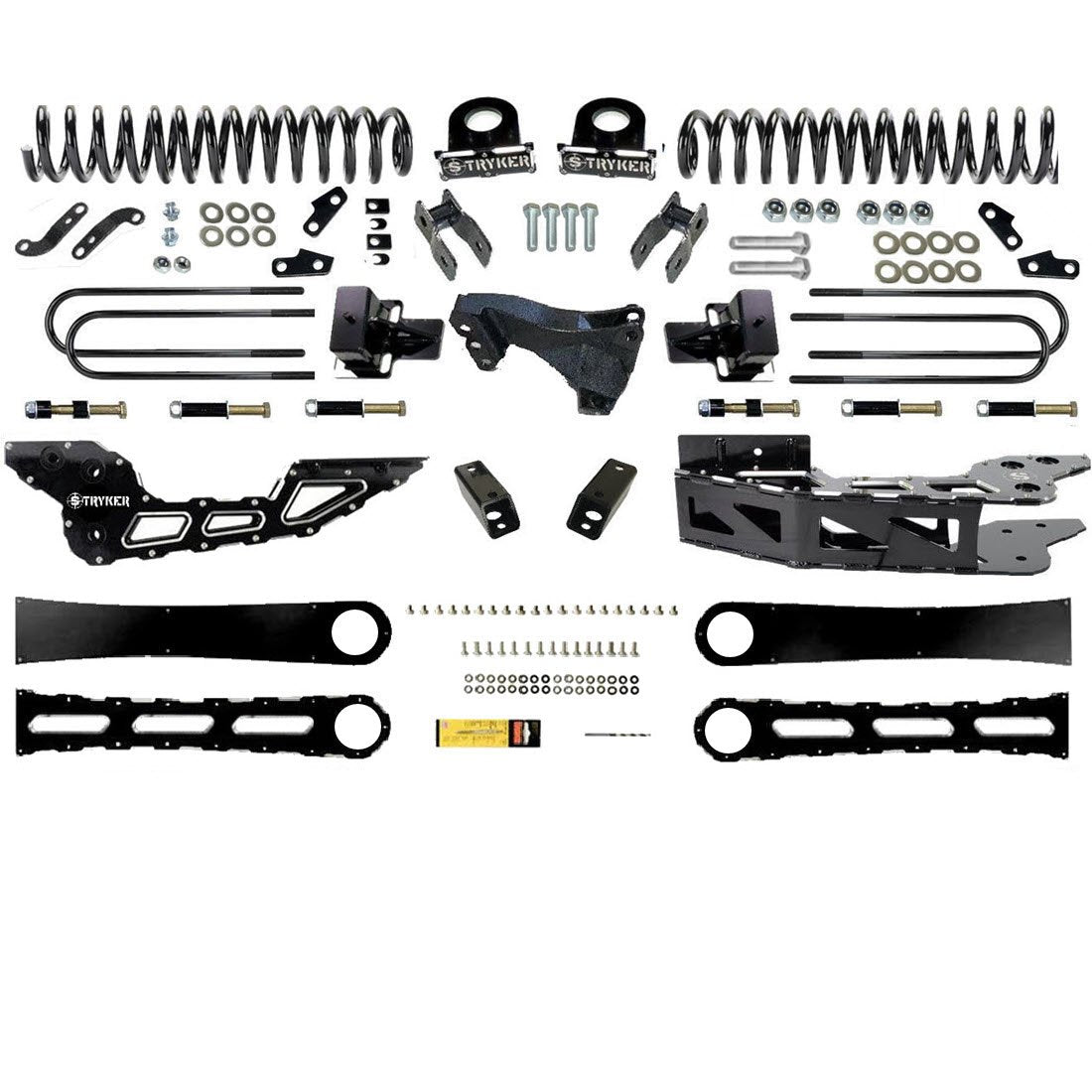 4" F250 F350 Badged RADIUS ARM DROP LIFT KIT for 2011 TO 2016 SUPER DUTY