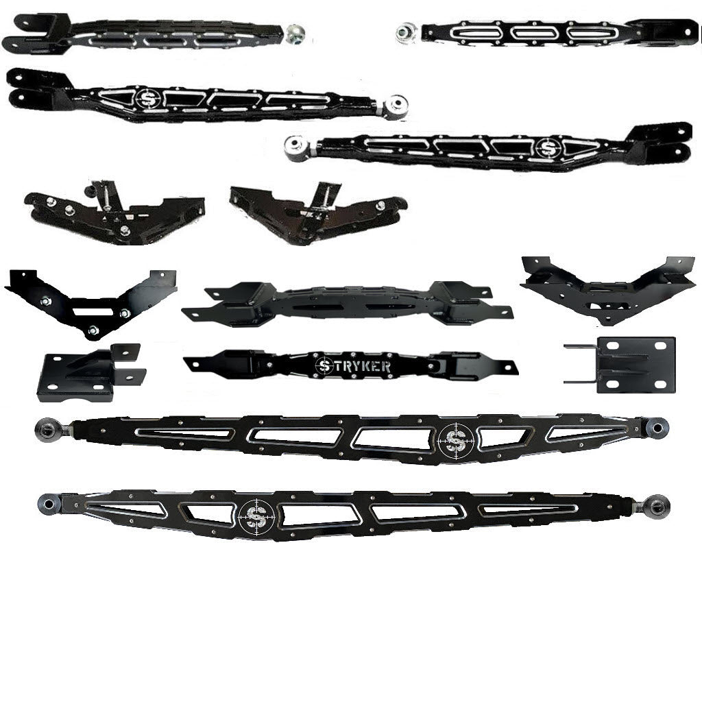 10" to 14" F250 F350 LONG ARM 4-Link Lift Upgrade for 2017-2022 Super Duty