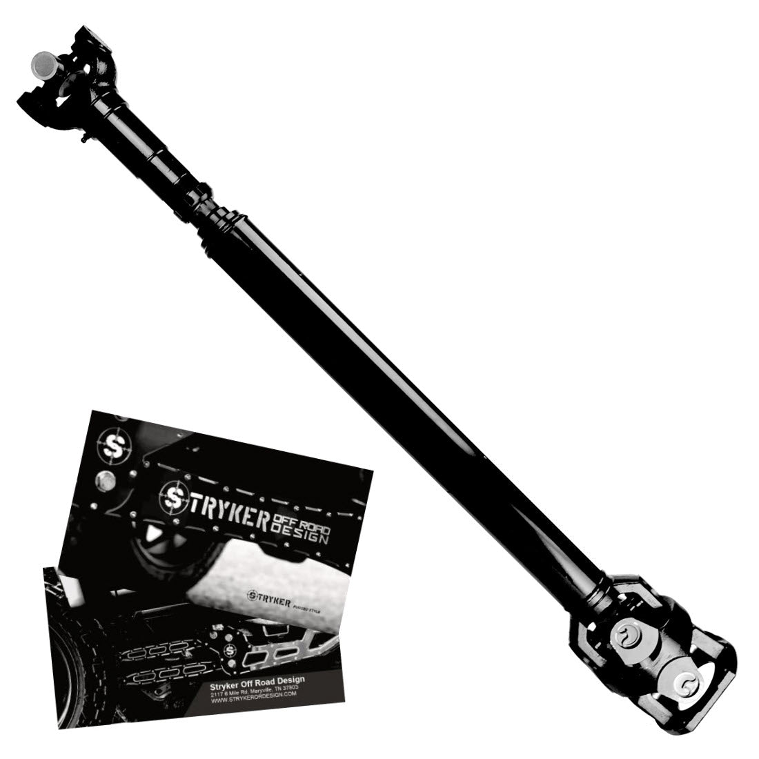 Heavy Duty Extended Length Front CV Drive Shaft for 8" to 14" lifted 2023 to 2026 F450 Ford Super Duty