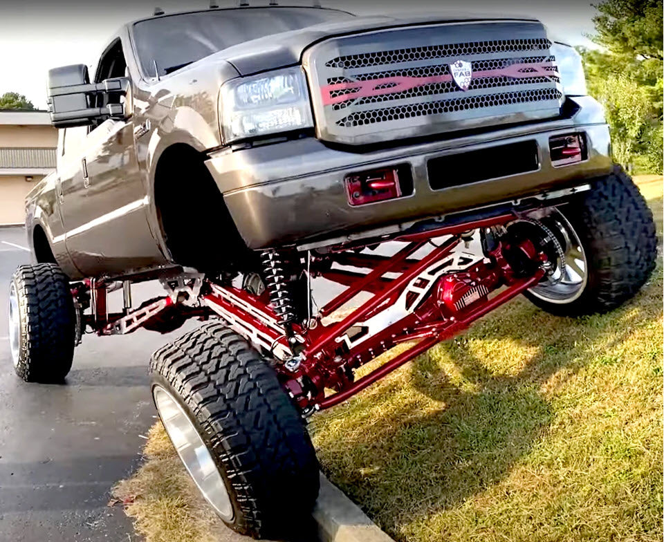 cool lifted ford trucks