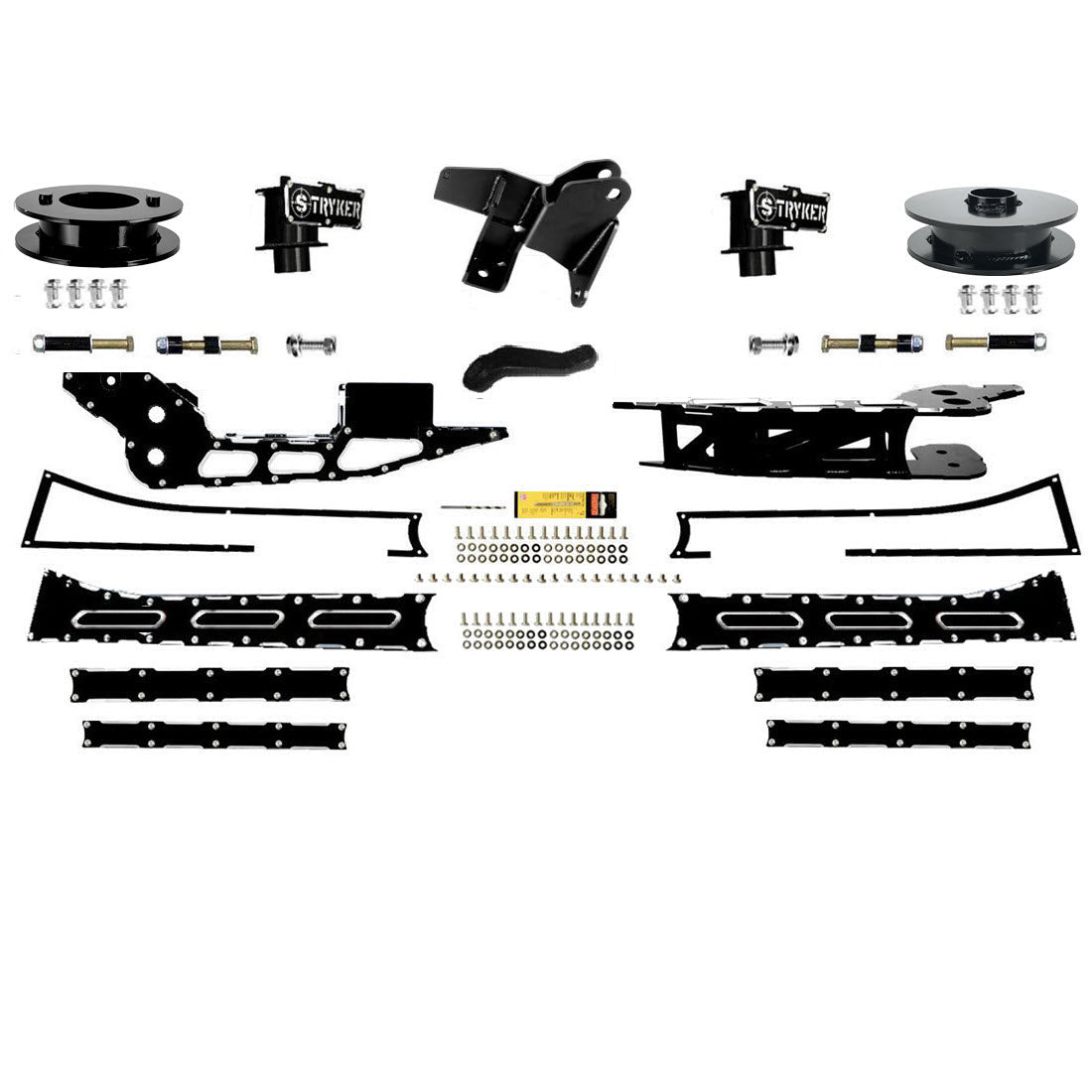 4" RAM 2500 Radius Arm Badged LIFT KIT 2019 TO 2025 DODGE RAM HEAVY DUTY