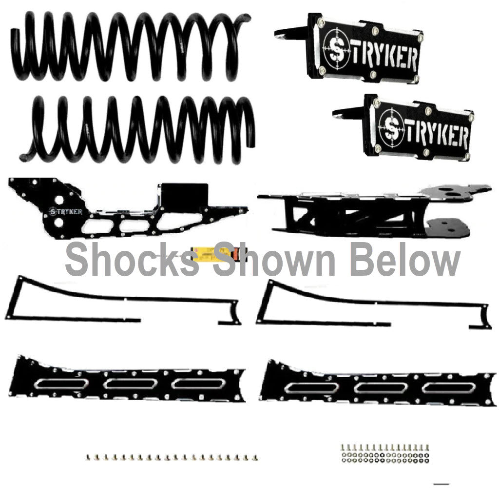 2.5" 2500 3500 Coil Spring Lift Kit for Dodge Ram 2014 to 2026 Heavy Duty Trucks