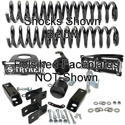 2.5 F250 F350 Coil Leveling Kit for 2005 to 2024 SUPER DUTY