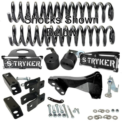 2.5 F250 F350 Coil Leveling Kit for 2005 to 2024 SUPER DUTY