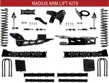 6" Ram 3500 RADIUS Arm Badged Lift Kit for 2019 TO 2024 DODGE RAM