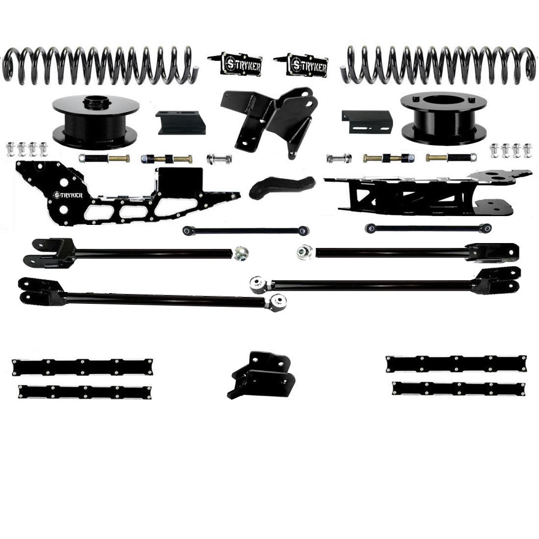 6" Ram 3500 Tube 4-Link Lift Kit for 2014 TO 2018 DODGE RAM HEAVY DUTY