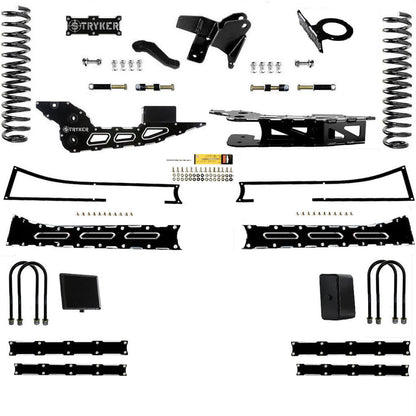 4" RAM 3500 Radius Arm Badged LIFT KIT 2013* TO 2018 DODGE RAM