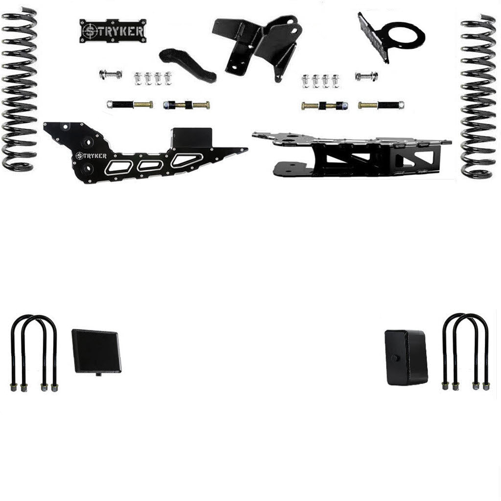 4" RAM 3500 Radius Arm Badged LIFT KIT 2013* TO 2018 DODGE RAM