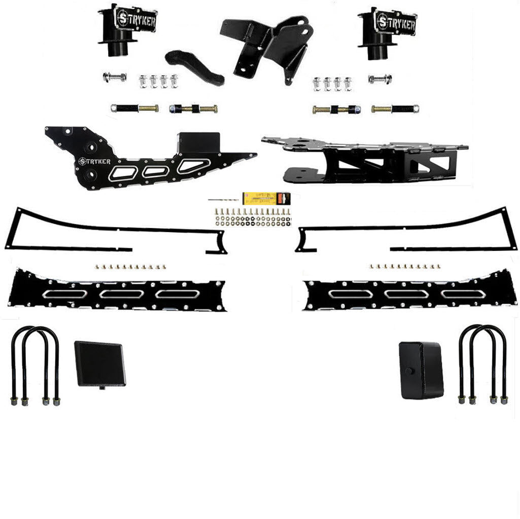 4" RAM 3500 Radius Arm Badged LIFT KIT 2019 TO 2024 DODGE RAM HEAVY DUTY