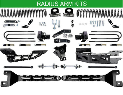 2023 to 2024 6" F450 F550 FABRICATED RADIUS ARM LIFT KIT