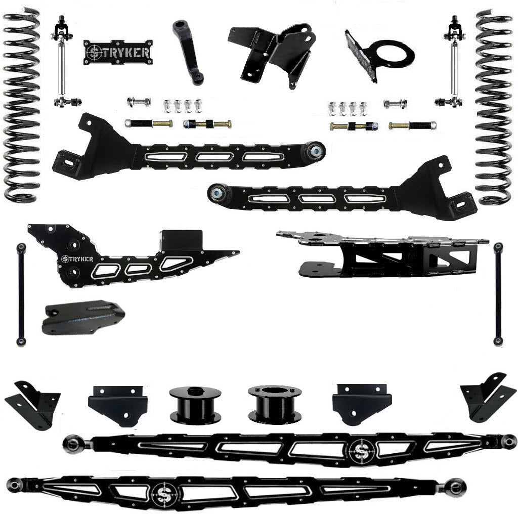 2014 to 2018 6" 2500 Fabricated Radius Arm LIFT KIT (Copy)