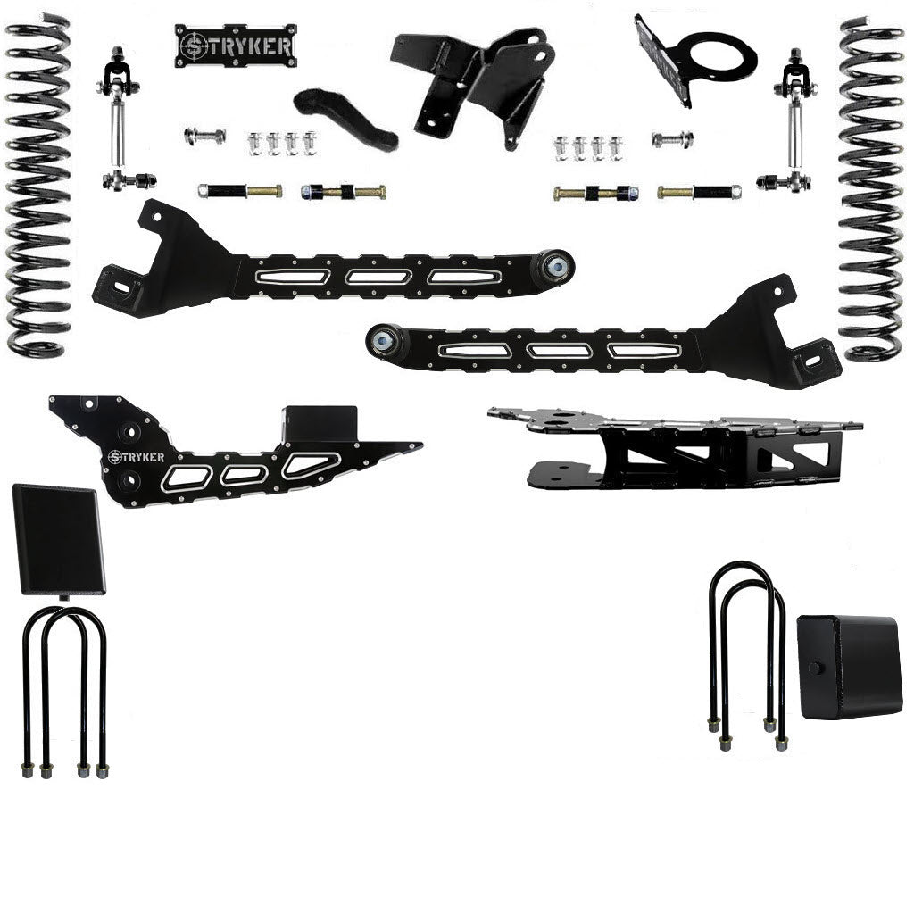 2019 to 2024 8" 3500 Fabricated Radius Arm LIFT KIT