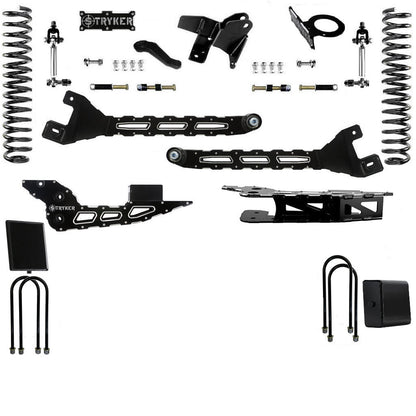 2019 to 2024 8" 3500 Fabricated Radius Arm LIFT KIT