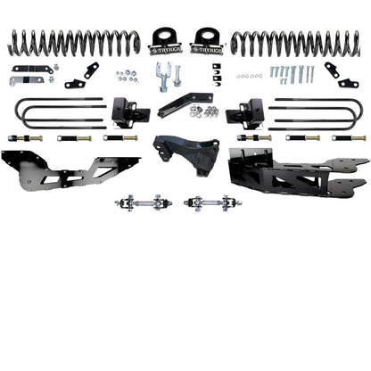 4.5 INCH F250 F350 RADIUS ARM BADGED DROP LIFT KIT 2017 TO 2022 SUPER DUTY