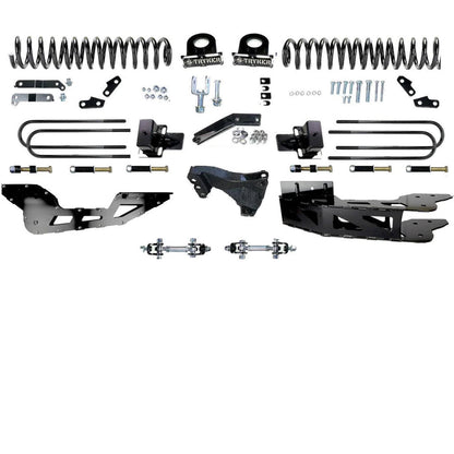 4.5" F250 F350 RADIUS ARM BADGED DROP LIFT KIT FOR 2011 TO 2016 SUPER DUTY