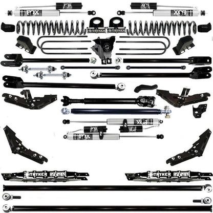 TUBE LONG ARM 10" F450 4-LINK LIFT KIT 2017-2022 SUPER DUTY