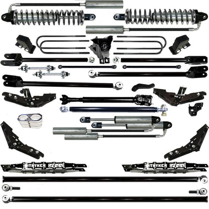 TUBE LONG ARM 10" F450 4-LINK LIFT KIT 2017-2022 SUPER DUTY