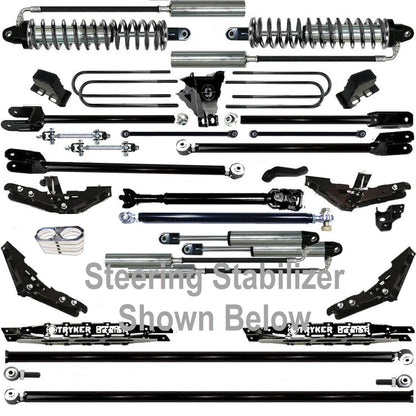 TUBE LONG ARM 10" F450 4-LINK LIFT KIT 2017-2022 SUPER DUTY