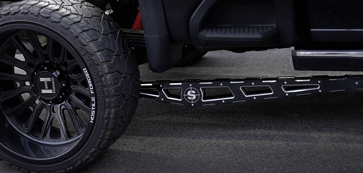 Identity Series Rear Ladder Traction Bar GMC and Chevy