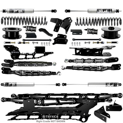 6" Ram 3500 4-Link Lift Kit for 2014 TO 2018 DODGE RAM HEAVY DUTY