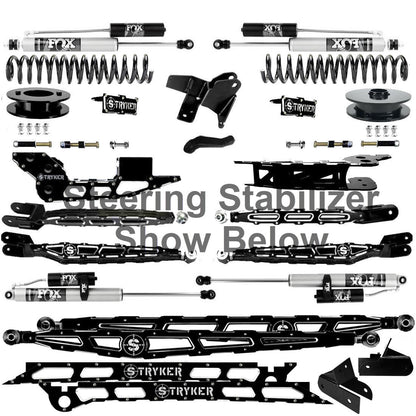 4" Ram 3500 Lift Kit 4-Link 2013* TO 2018 DODGE RAM HEAVY DUTY