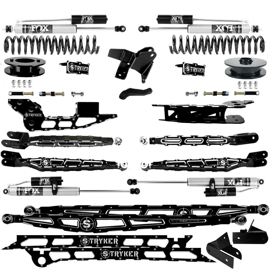 4" Ram 3500 4-Link Lift Kit 2019 TO 2024 DODGE RAM HEAVY DUTY