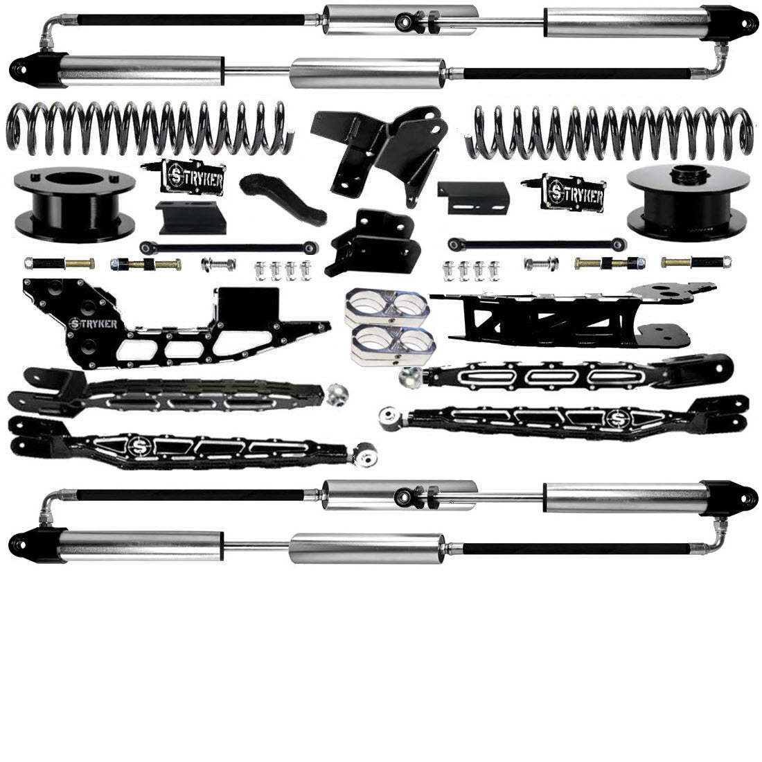 6" Ram 3500 4-Link Lift Kit for 2014 TO 2018 DODGE RAM HEAVY DUTY