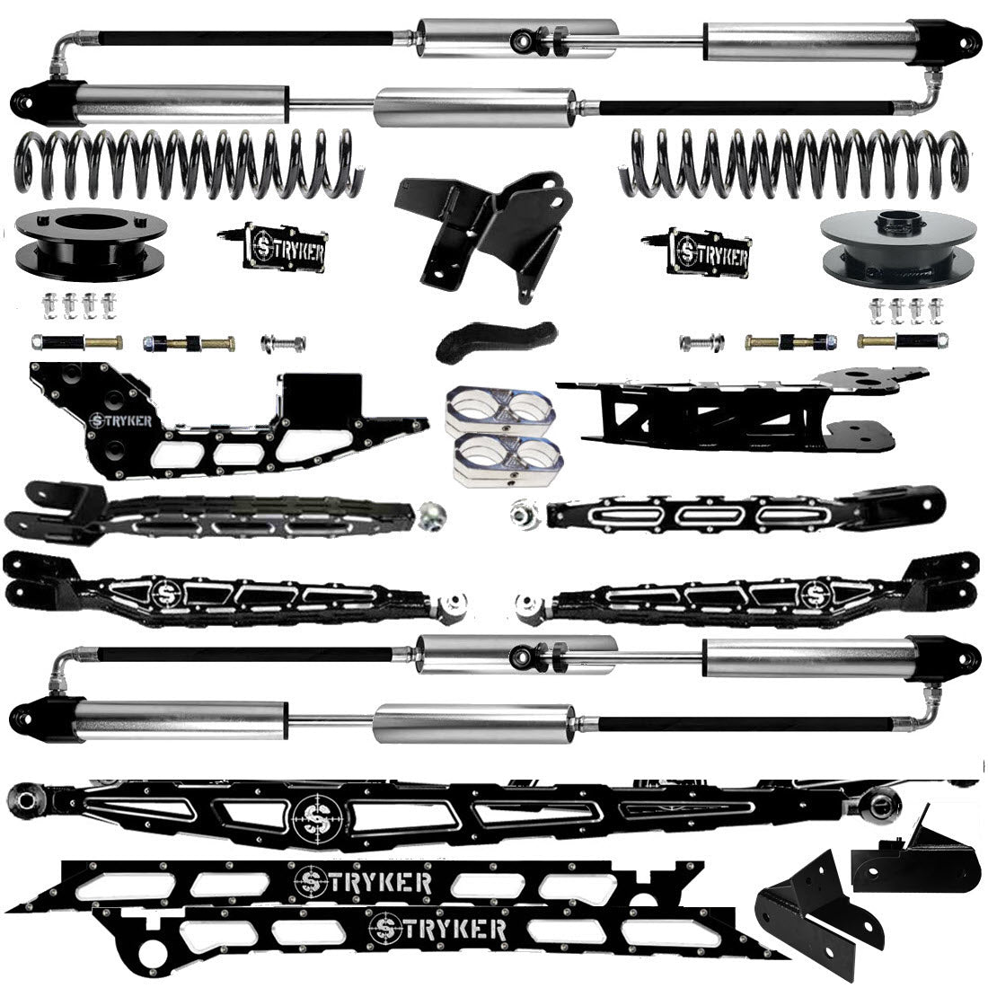 4" Ram 3500 4-Link Lift Kit 2019 TO 2024 DODGE RAM HEAVY DUTY