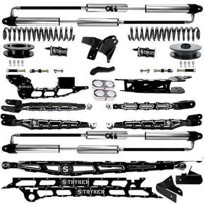 4" Ram 3500 4-Link Lift Kit 2019 TO 2024 DODGE RAM HEAVY DUTY