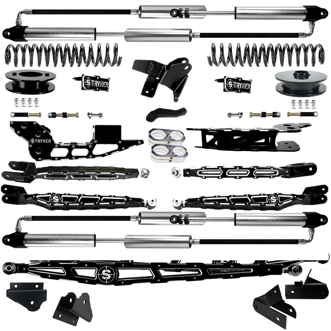 4" Ram 3500 Lift Kit 4-Link 2013* TO 2018 DODGE RAM HEAVY DUTY