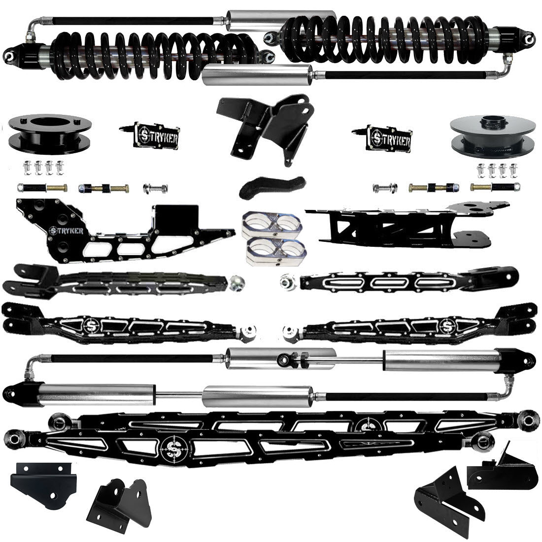 4" Ram 3500 4-Link Lift Kit 2019 TO 2024 DODGE RAM HEAVY DUTY