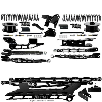 6" Ram 3500 4-Link Lift Kit for 2014 TO 2018 DODGE RAM HEAVY DUTY